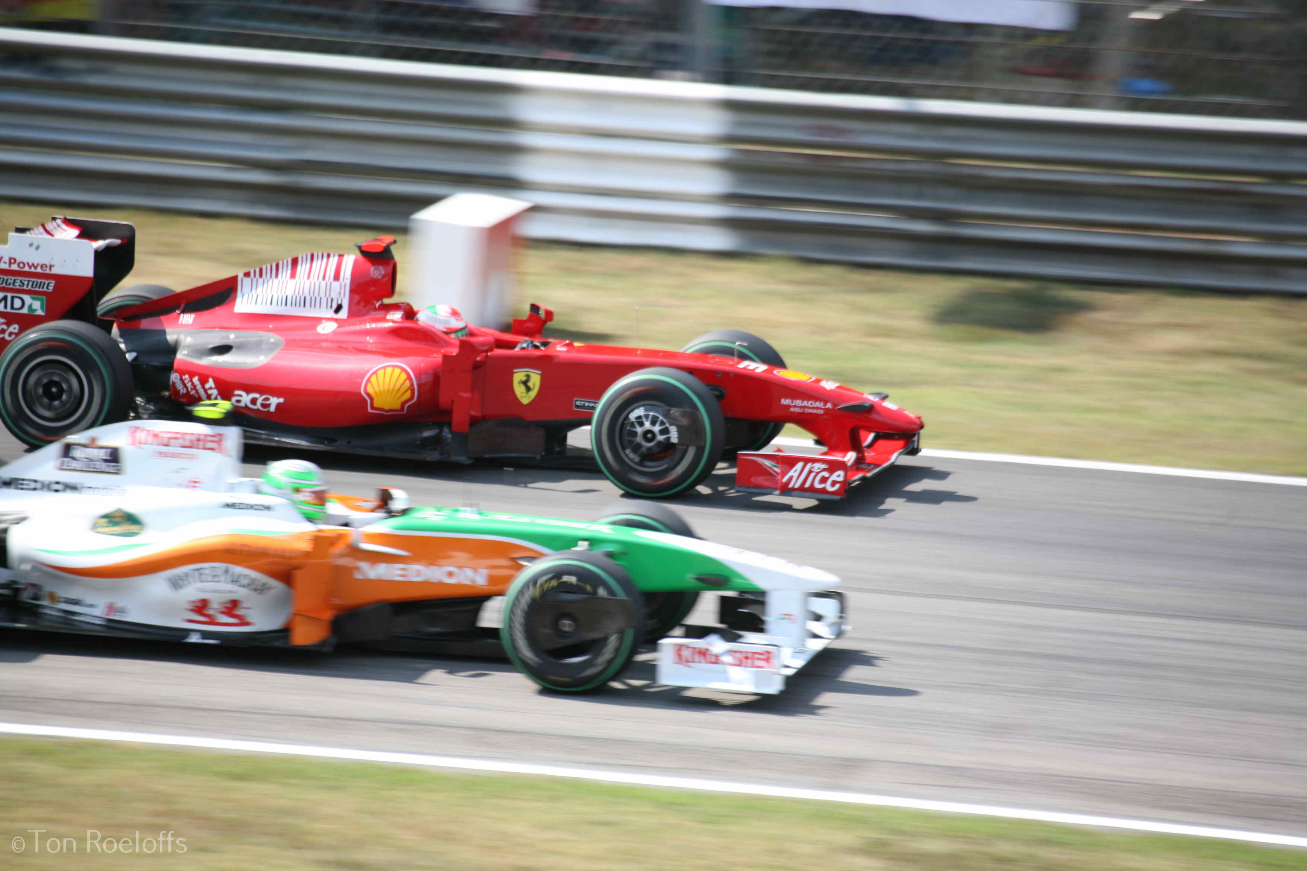 Verstappen pitbox